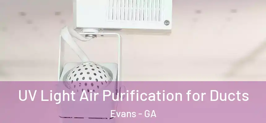  UV Light Air Purification for Ducts Evans - GA